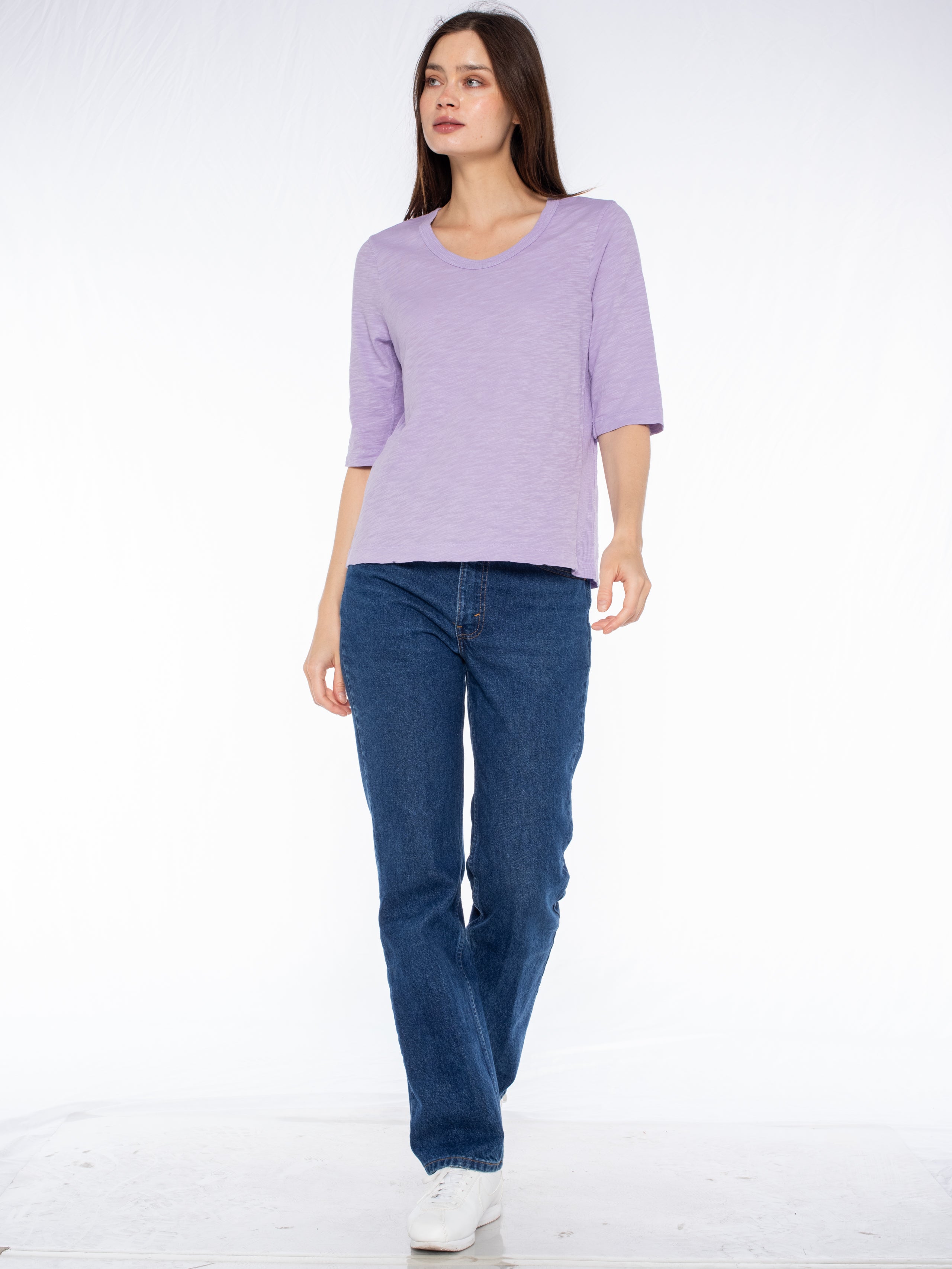 purple top#color_lily pad