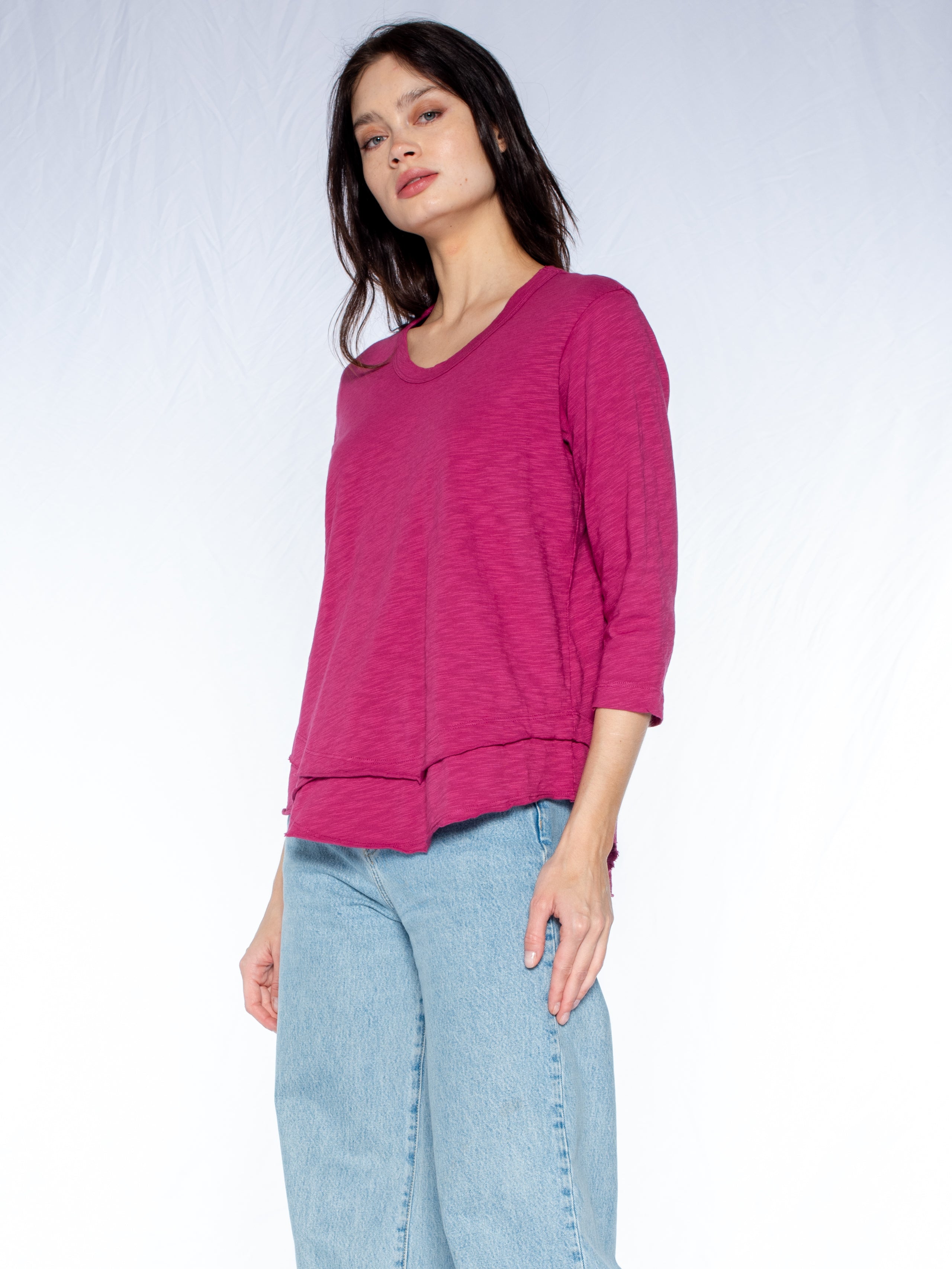 pink top#color_dark mulberry