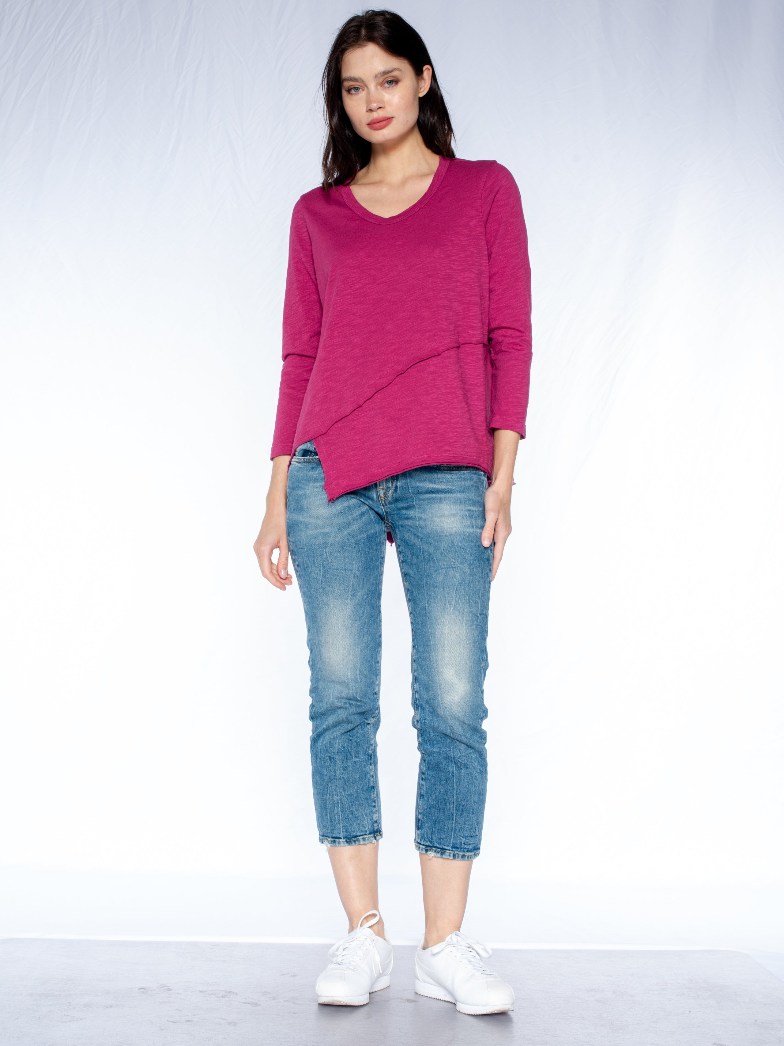 pink top#color_dark mulberry