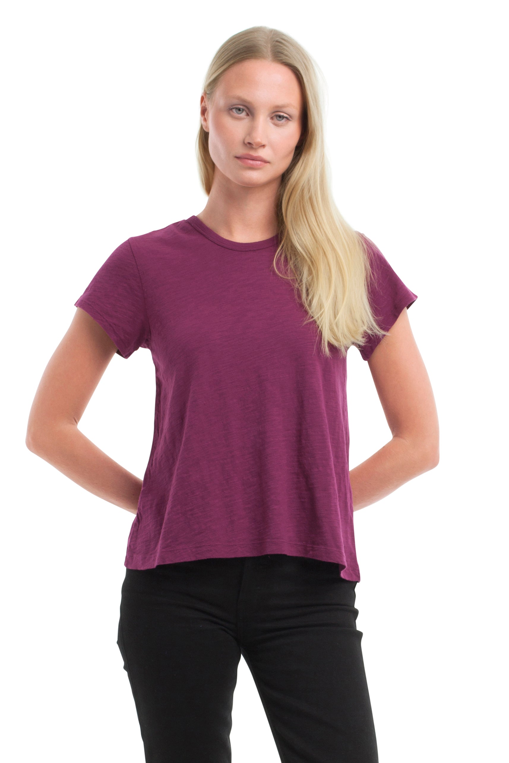 magenta purple top#color_magenta purple