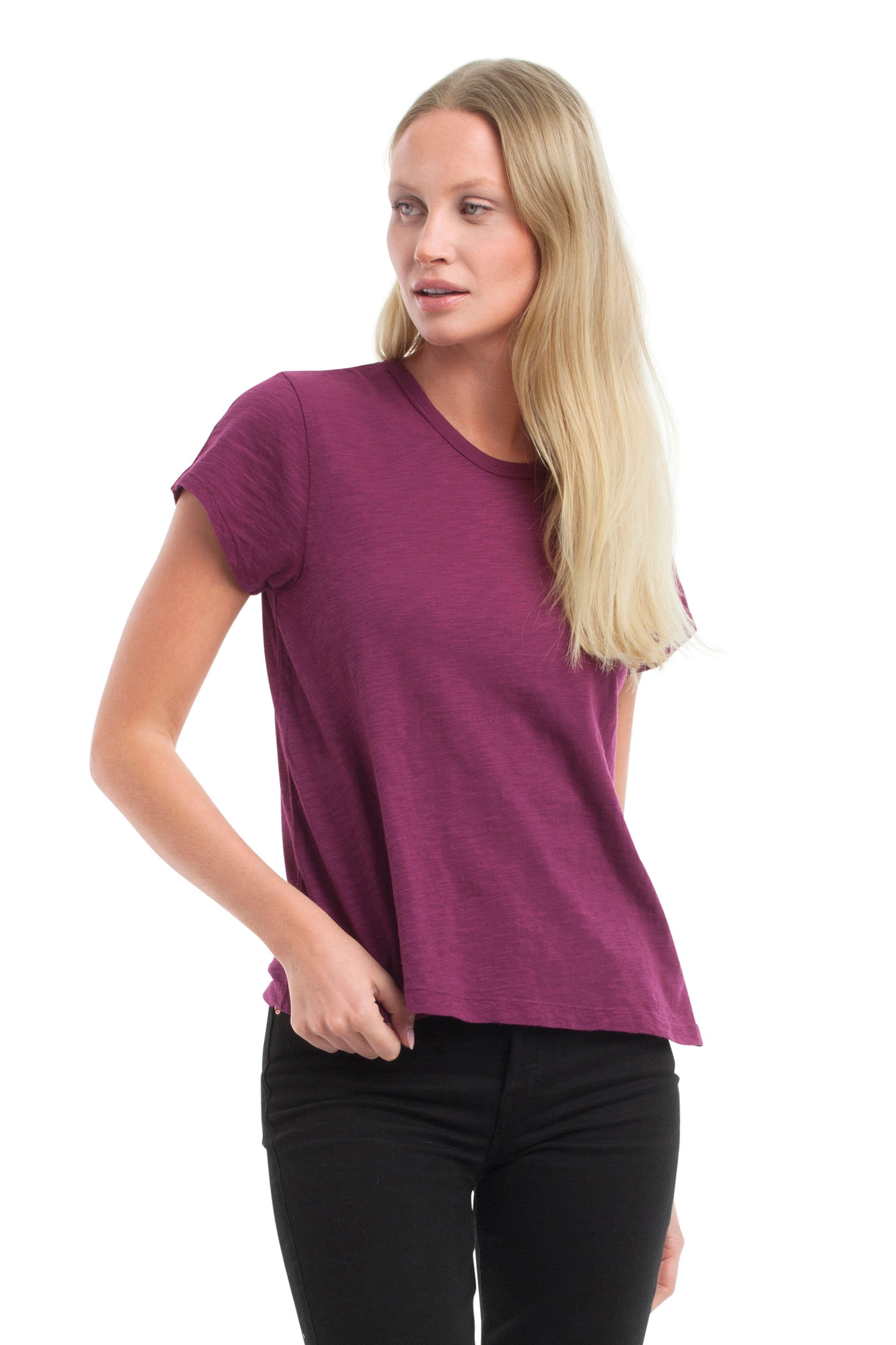 magenta purple top#color_magenta purple