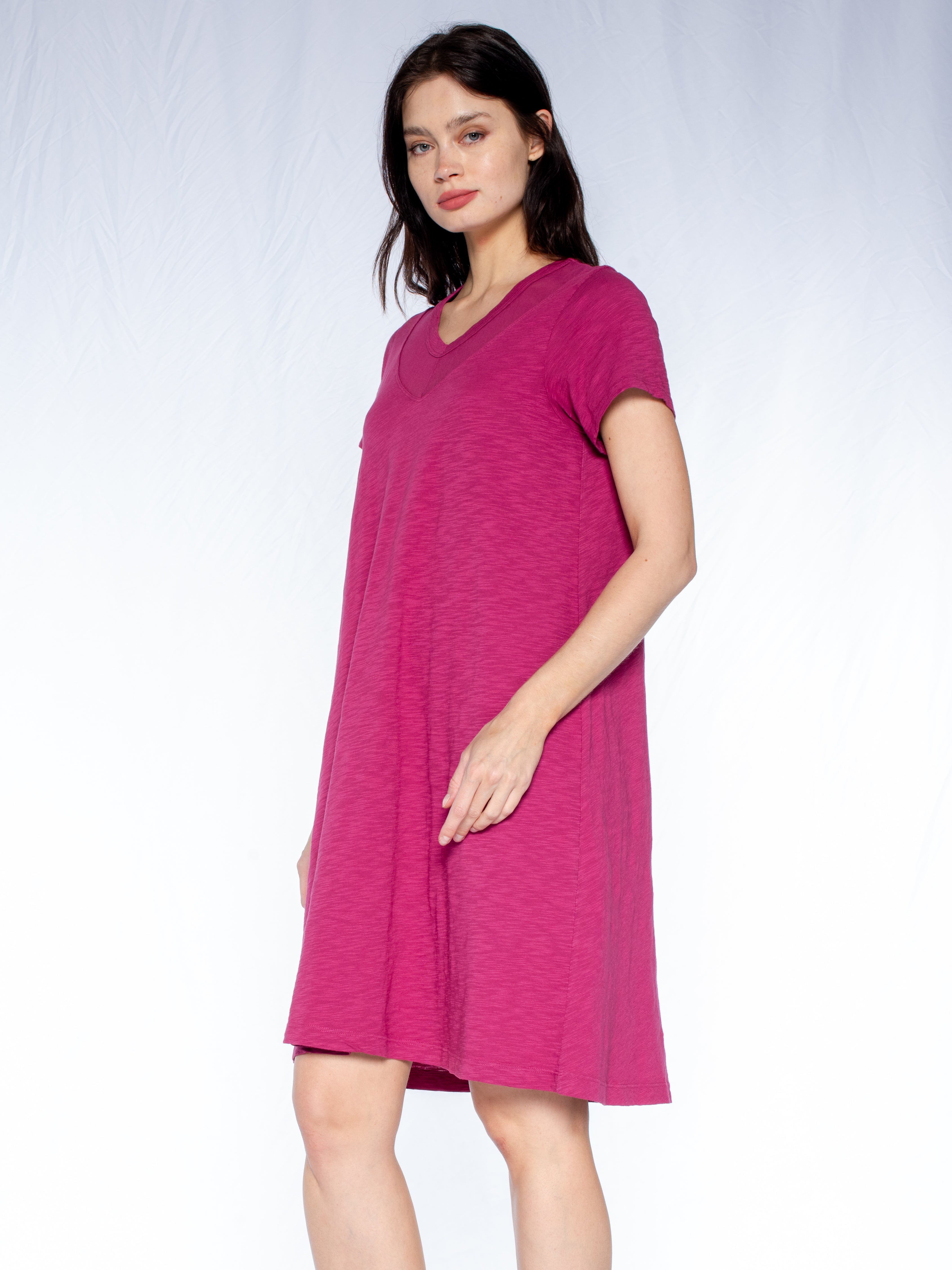 pink dress#color_dark mulberry