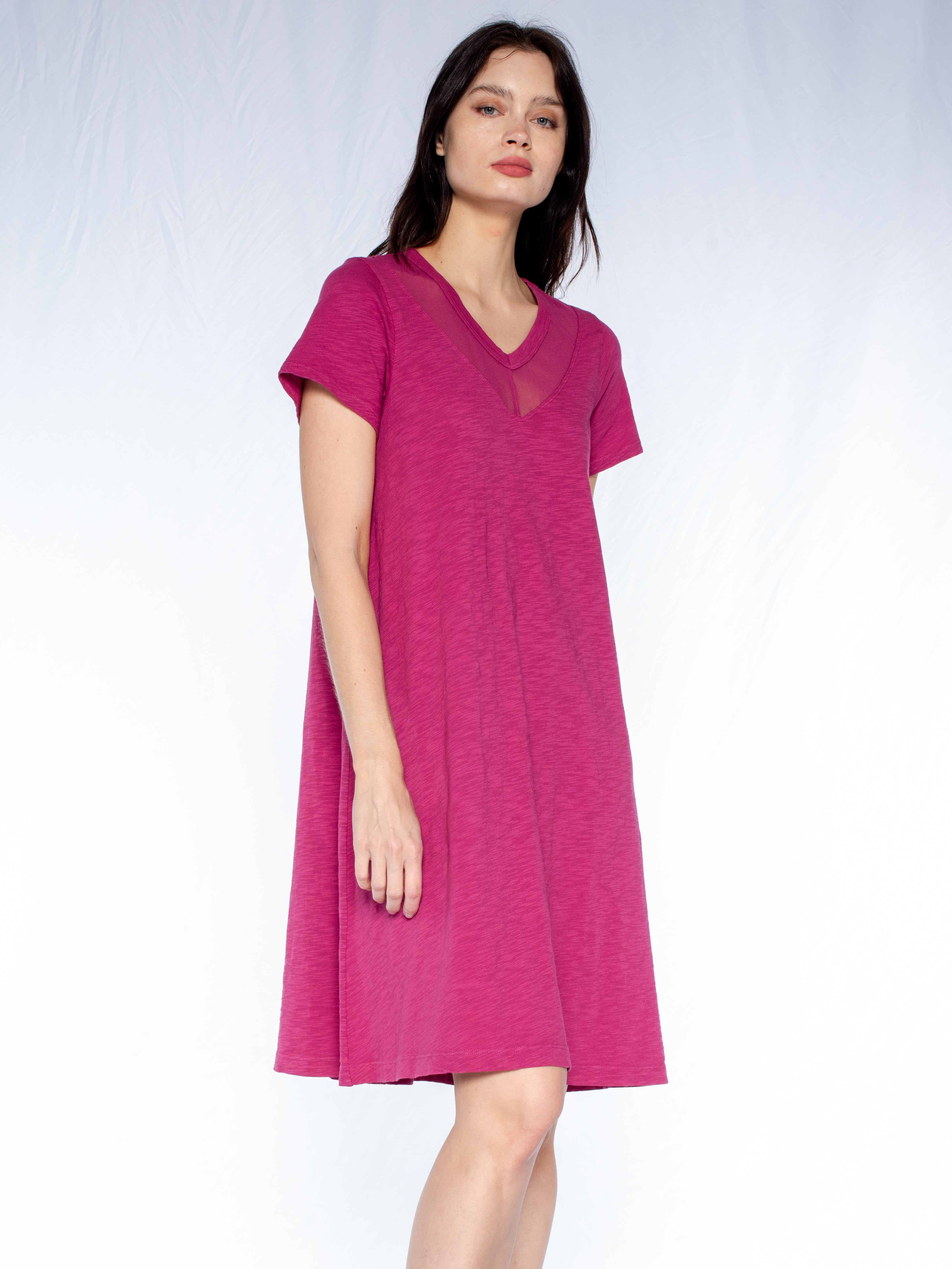 pink dress#color_dark mulberry