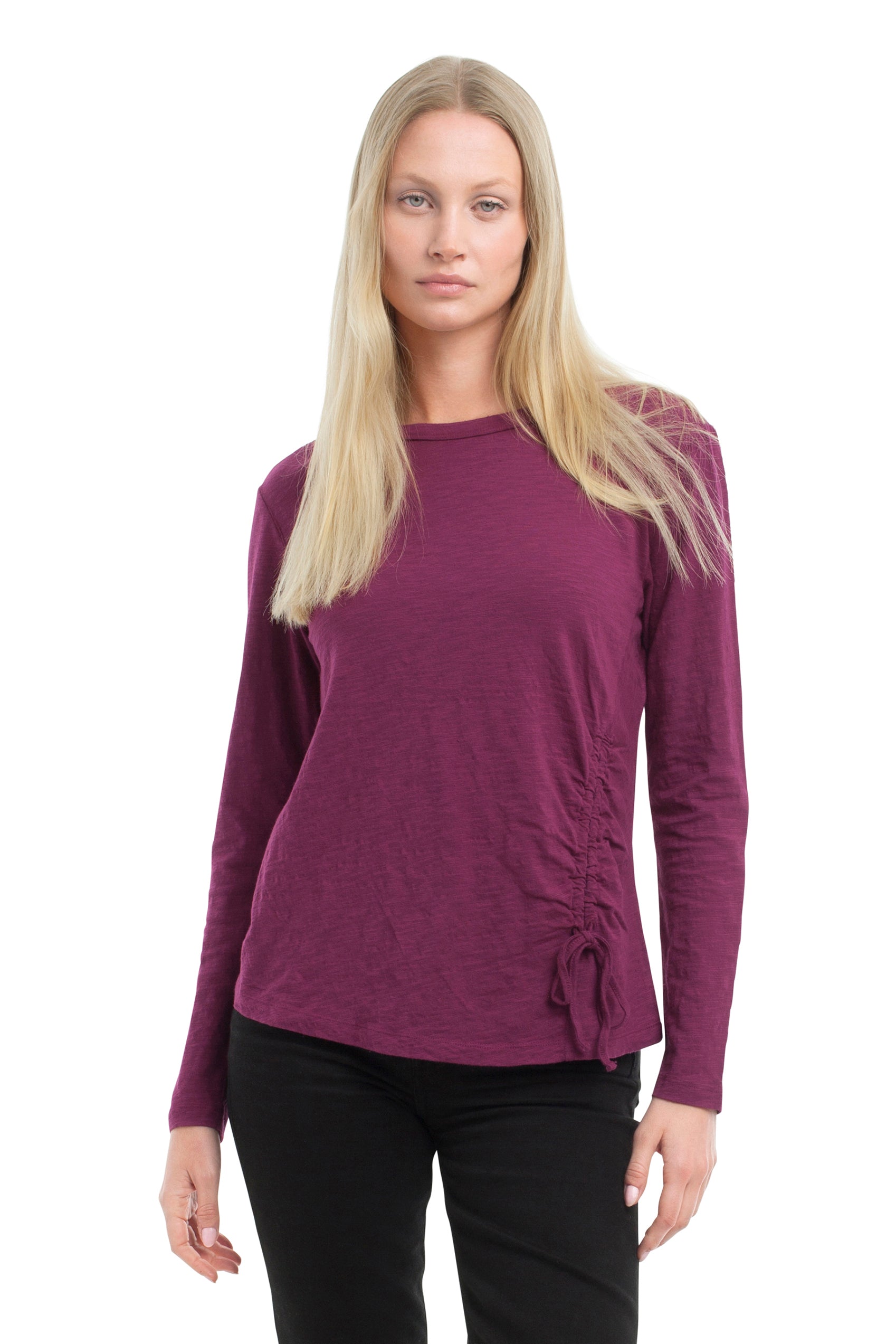 magenta purple top#color_magenta purple