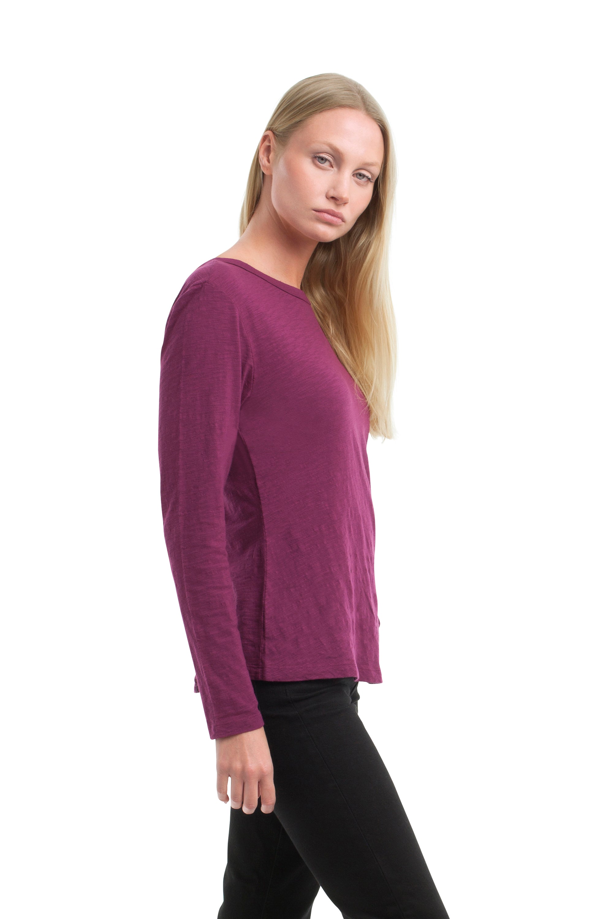 magenta purple top#color_magenta purple
