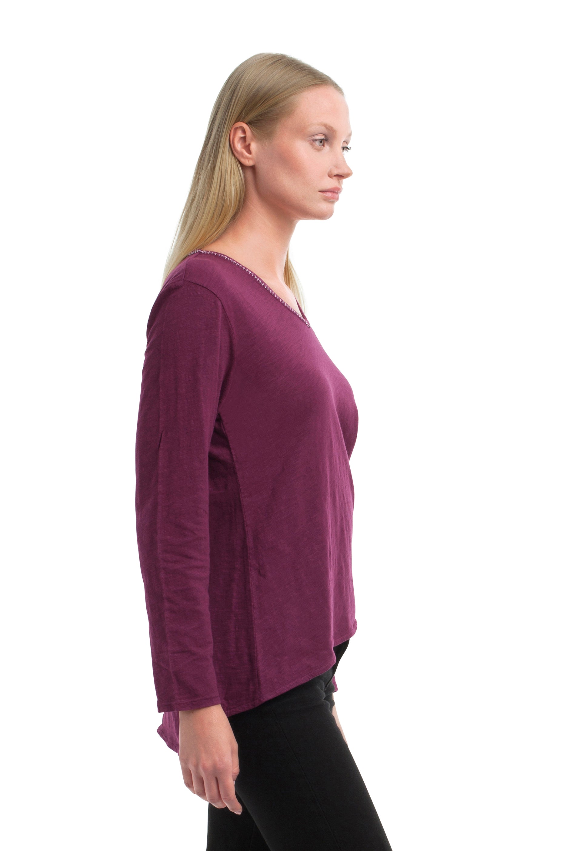 magenta purple top#color_magenta purple