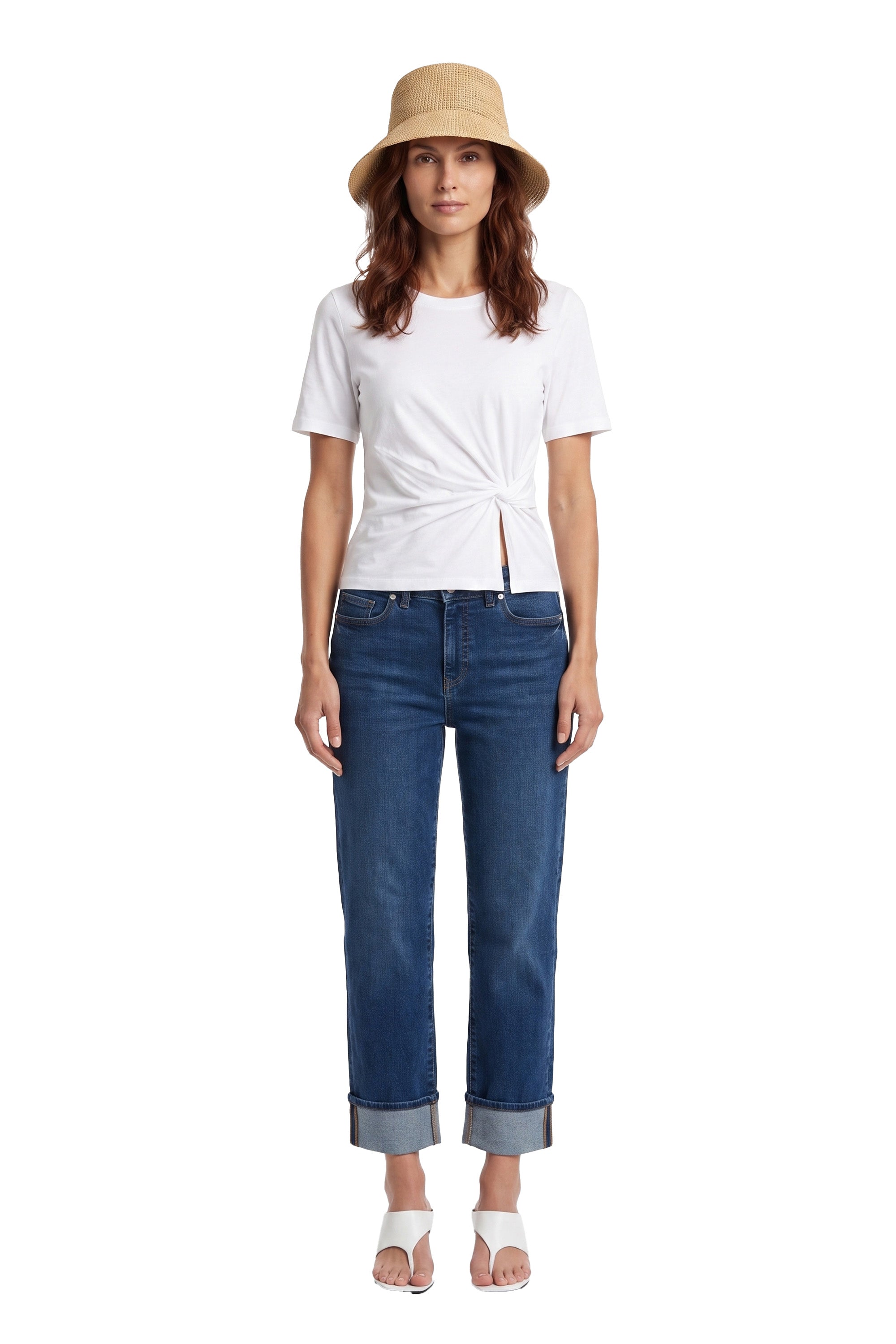 Dark wash jeans#color_Dark wash