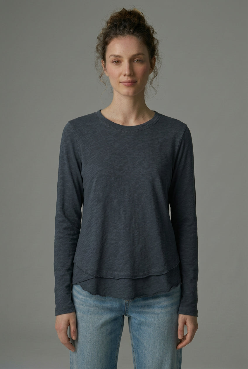 Long Sleeve Mock Layer