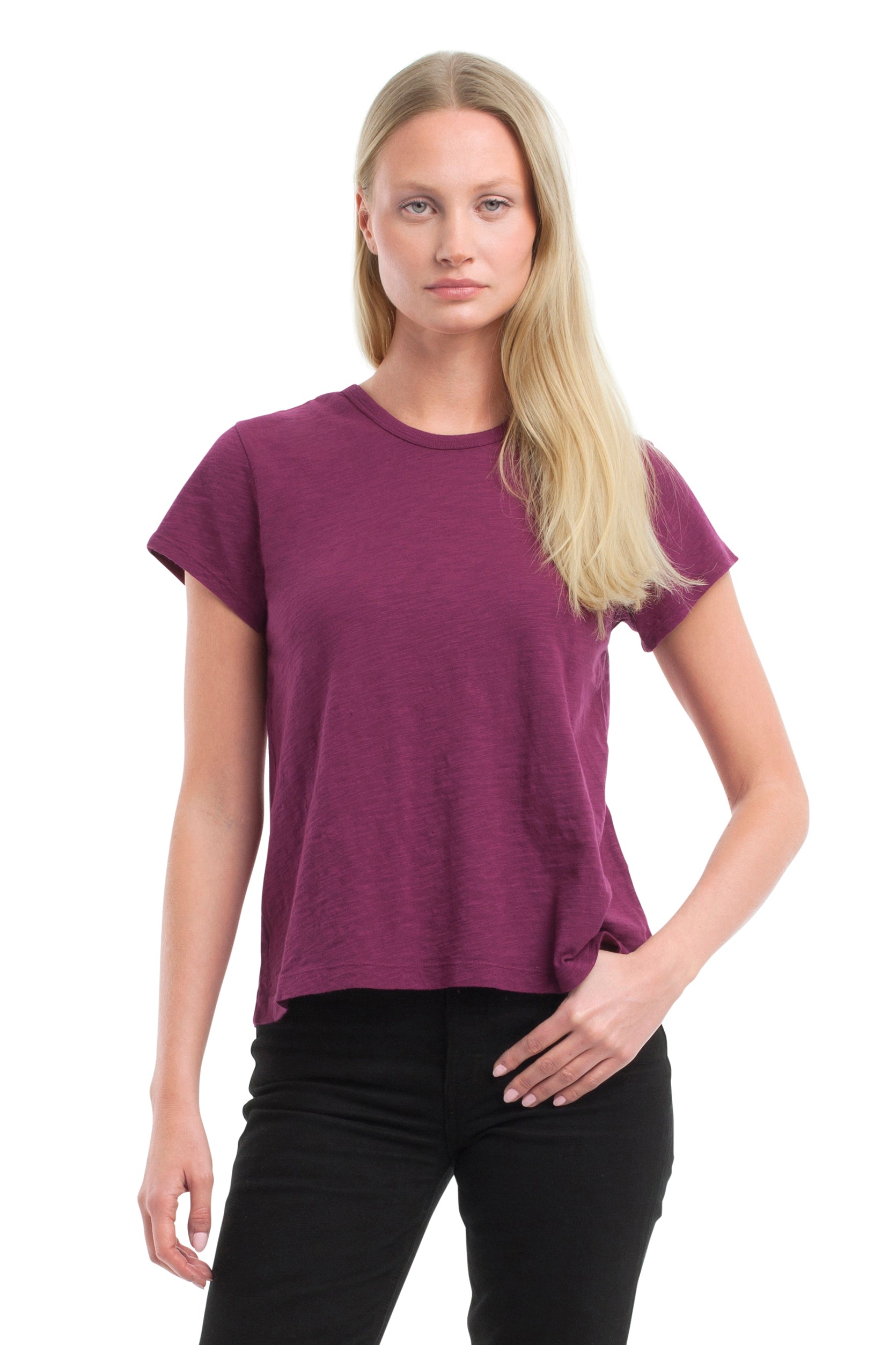 magenta purple top#color_magenta purple