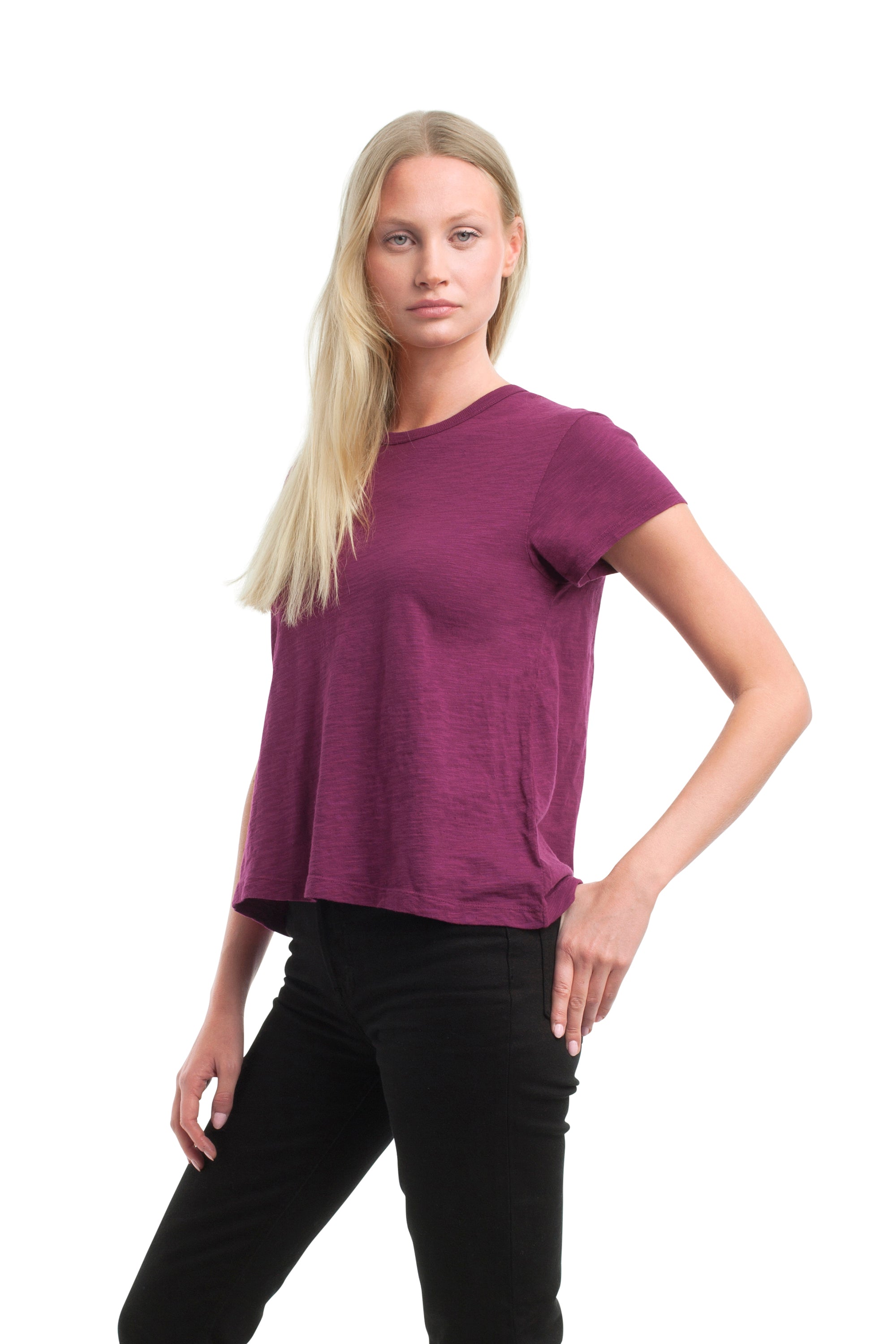 magenta purple top#color_magenta purple