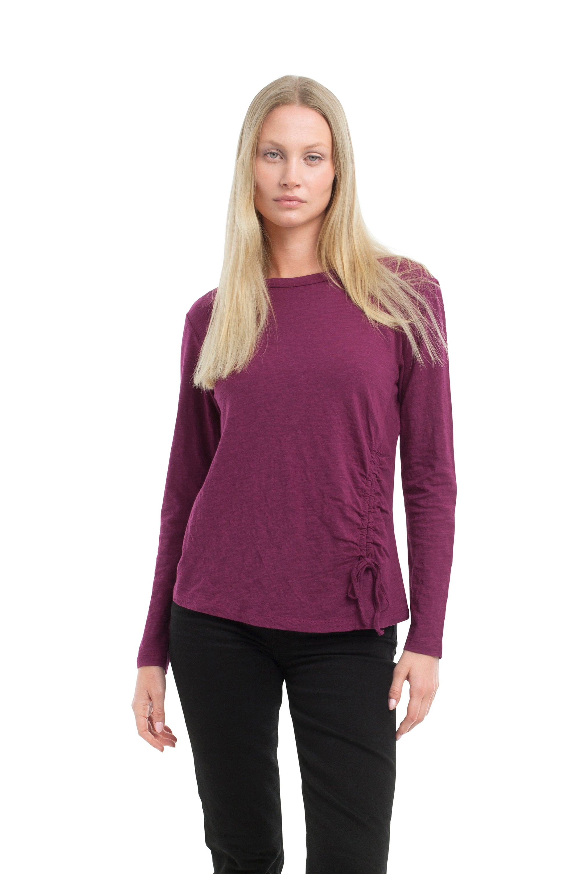 magenta purple top#color_magenta purple