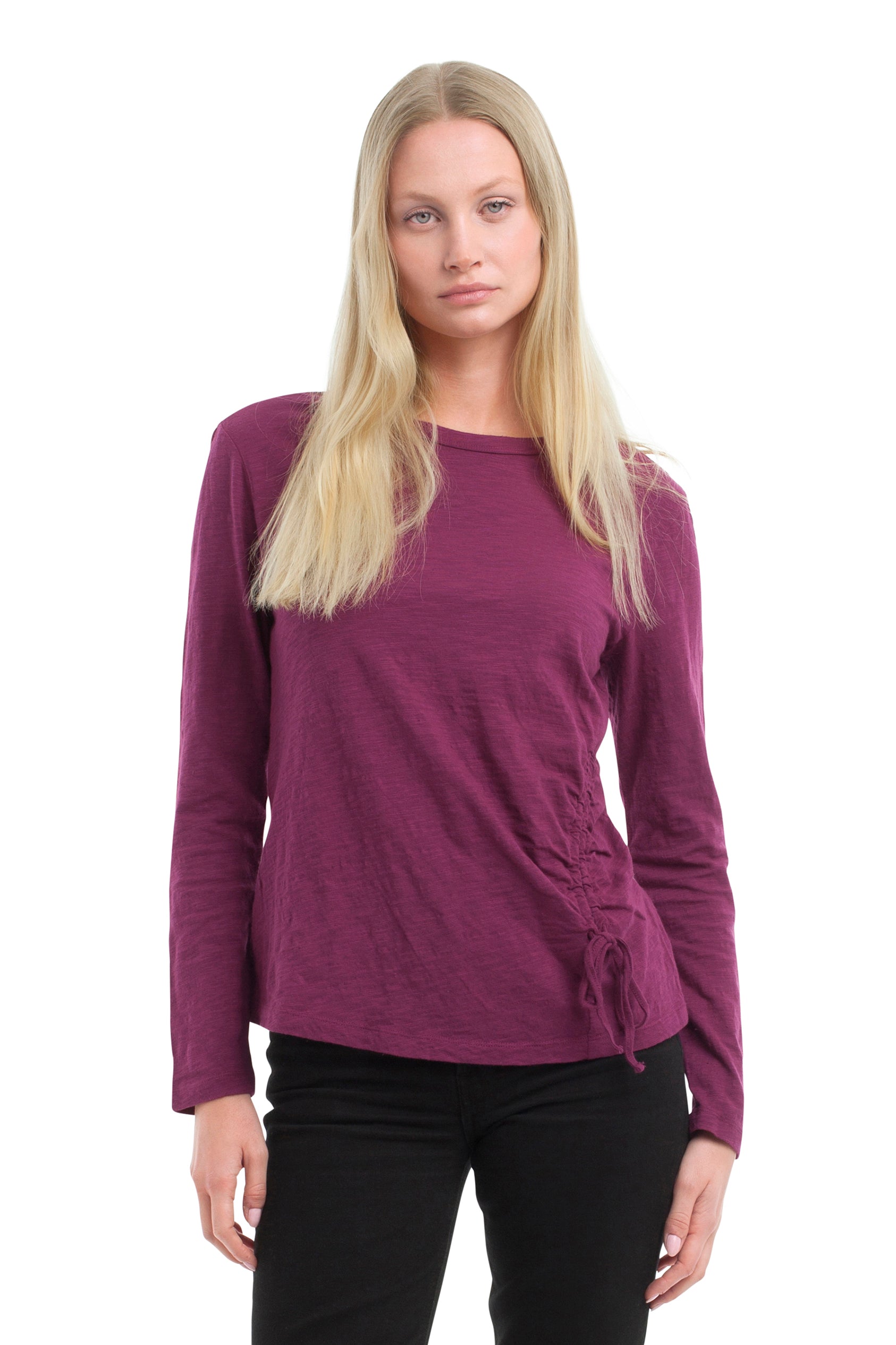 magenta purple top#color_magenta purple