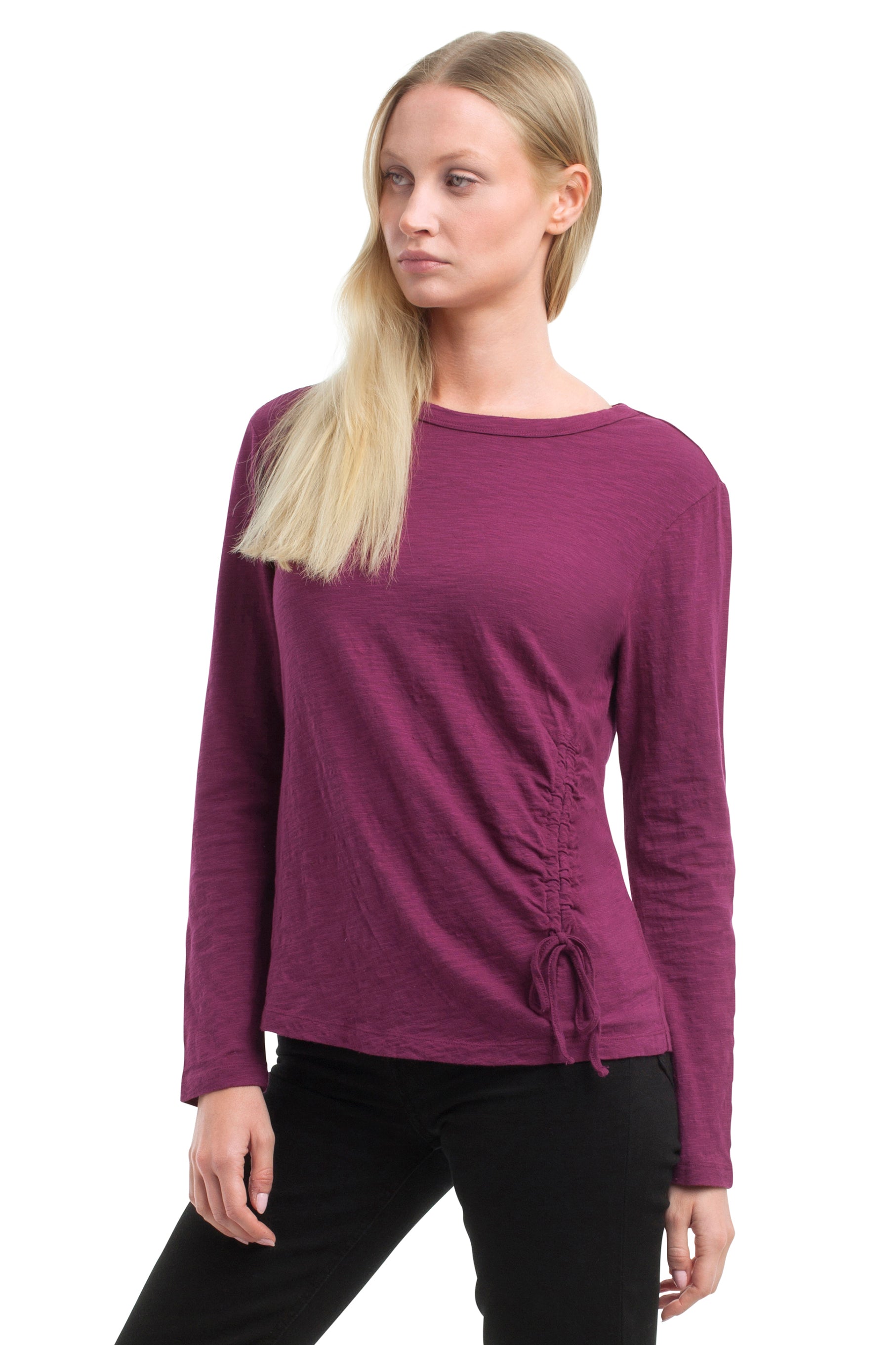 magenta purple top#color_magenta purple