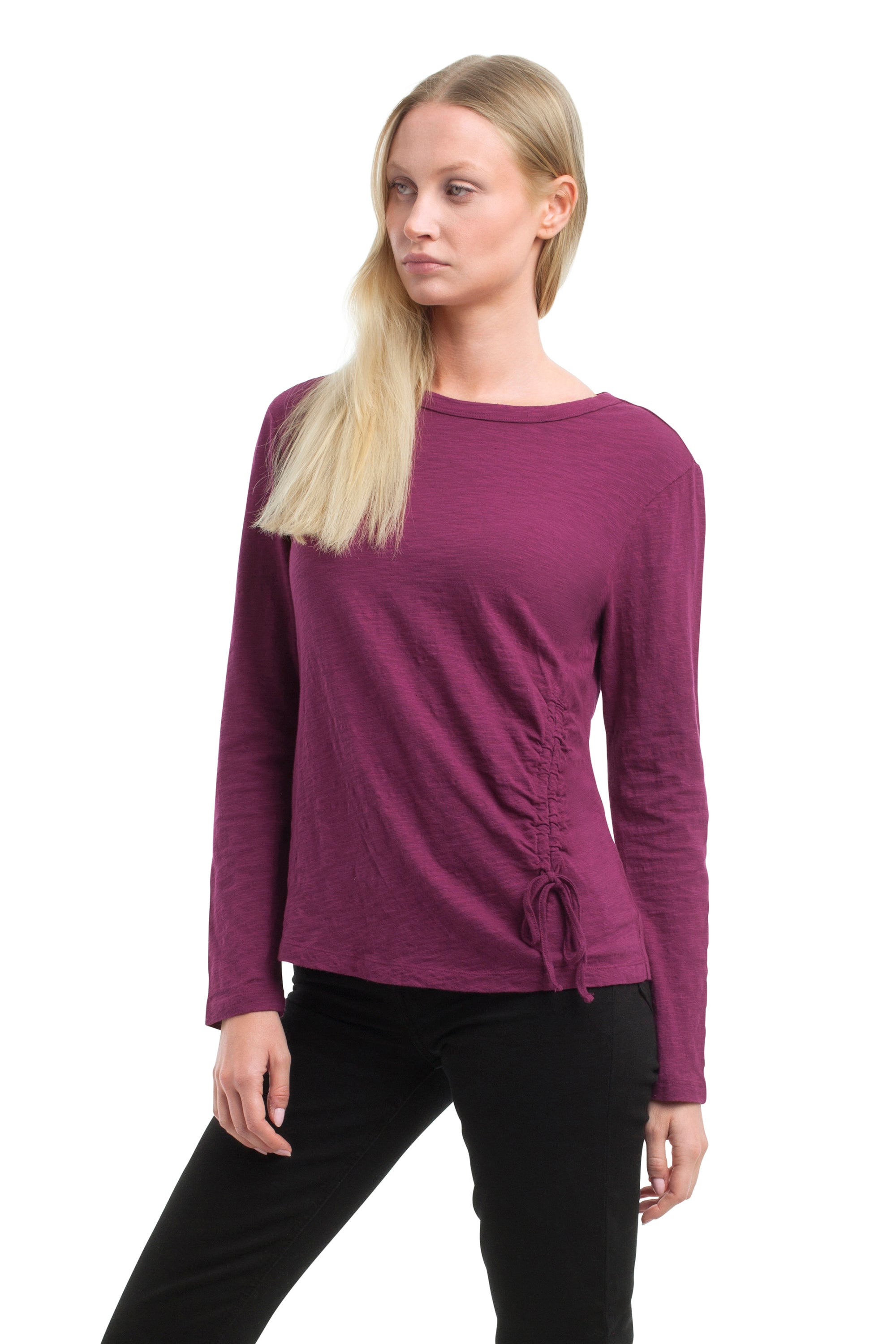 magenta purple top#color_magenta purple
