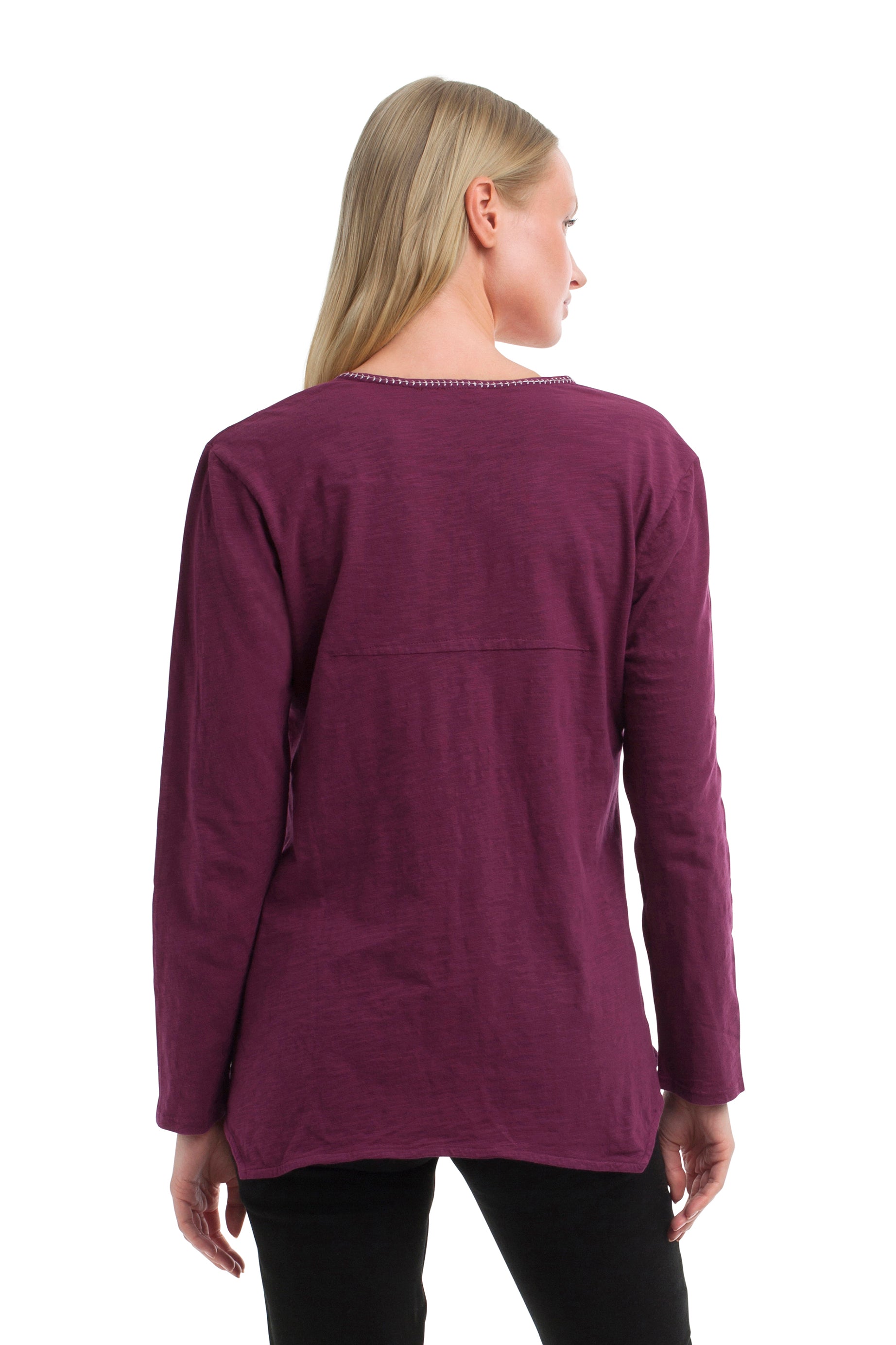 magenta purple top#color_magenta purple