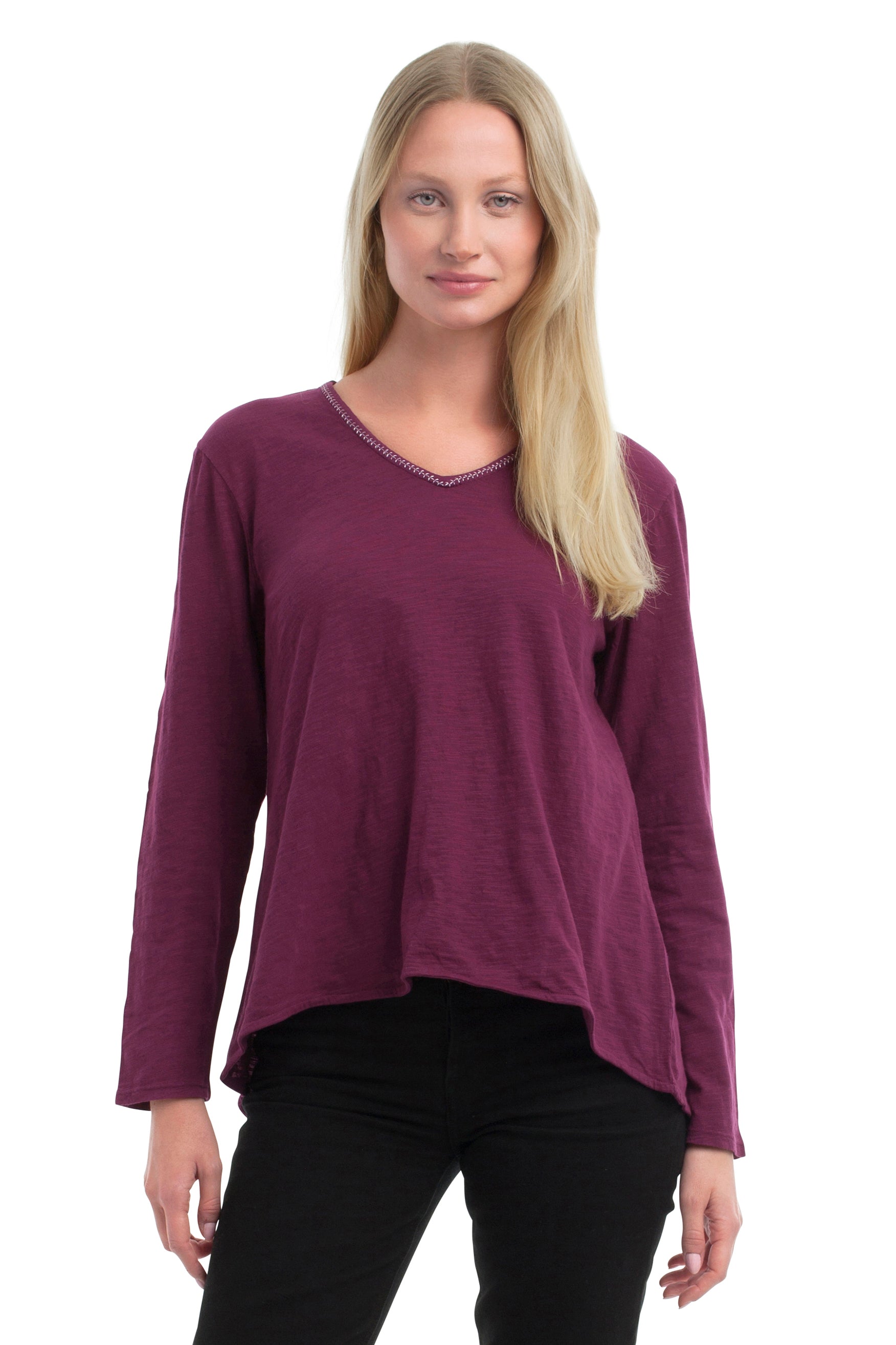 magenta purple top#color_magenta purple