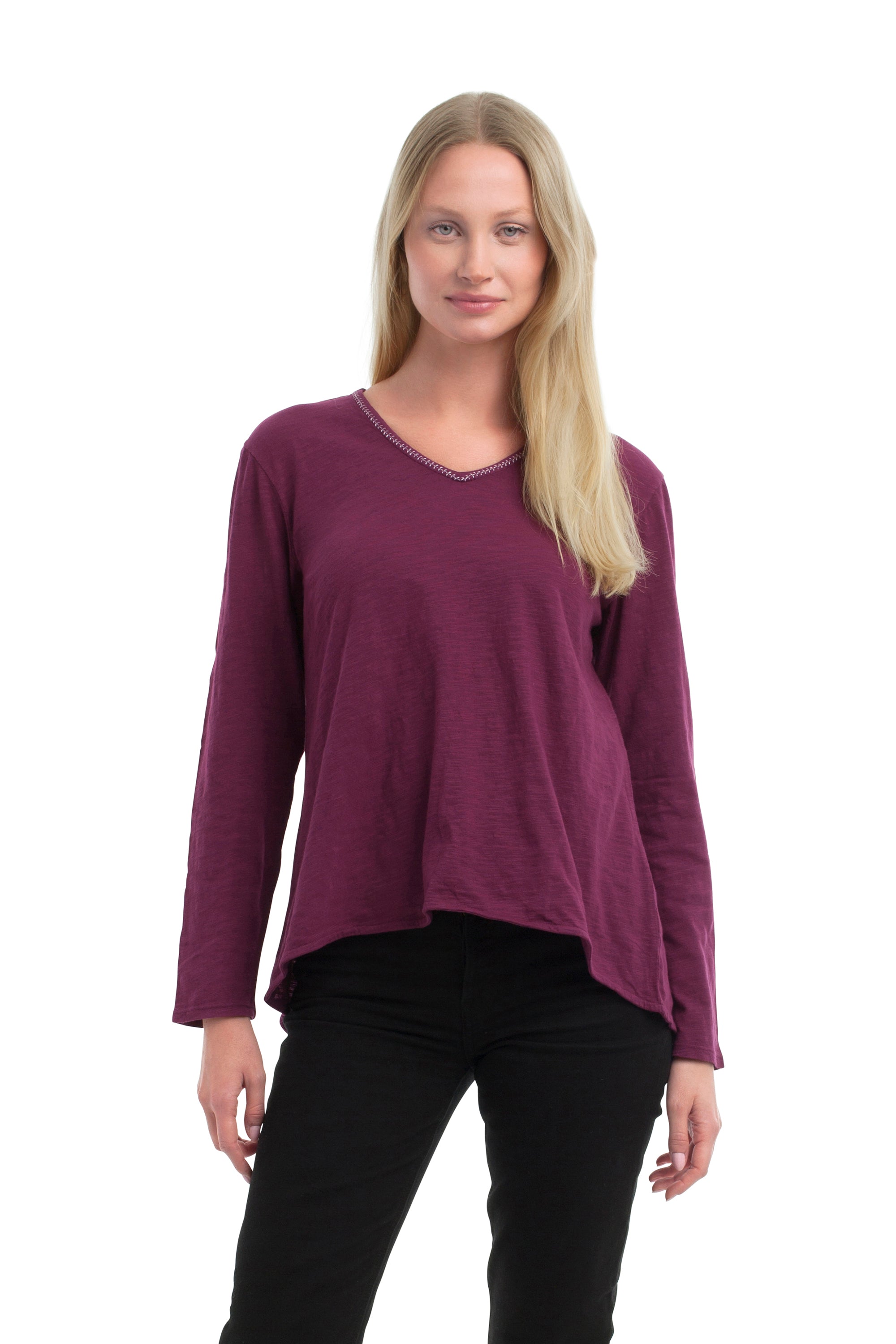 magenta purple top#color_magenta purple