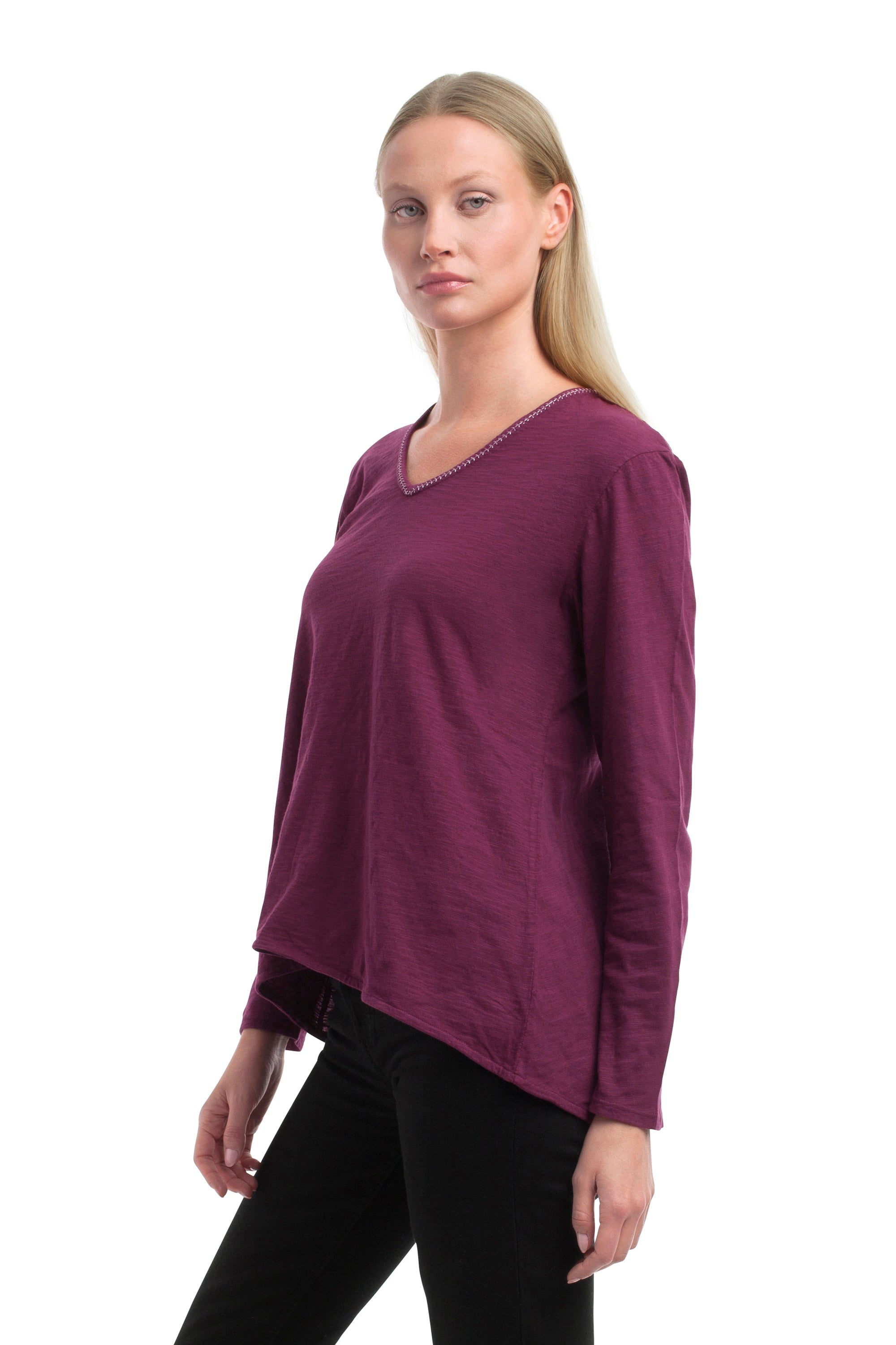 magenta purple top#color_magenta purple
