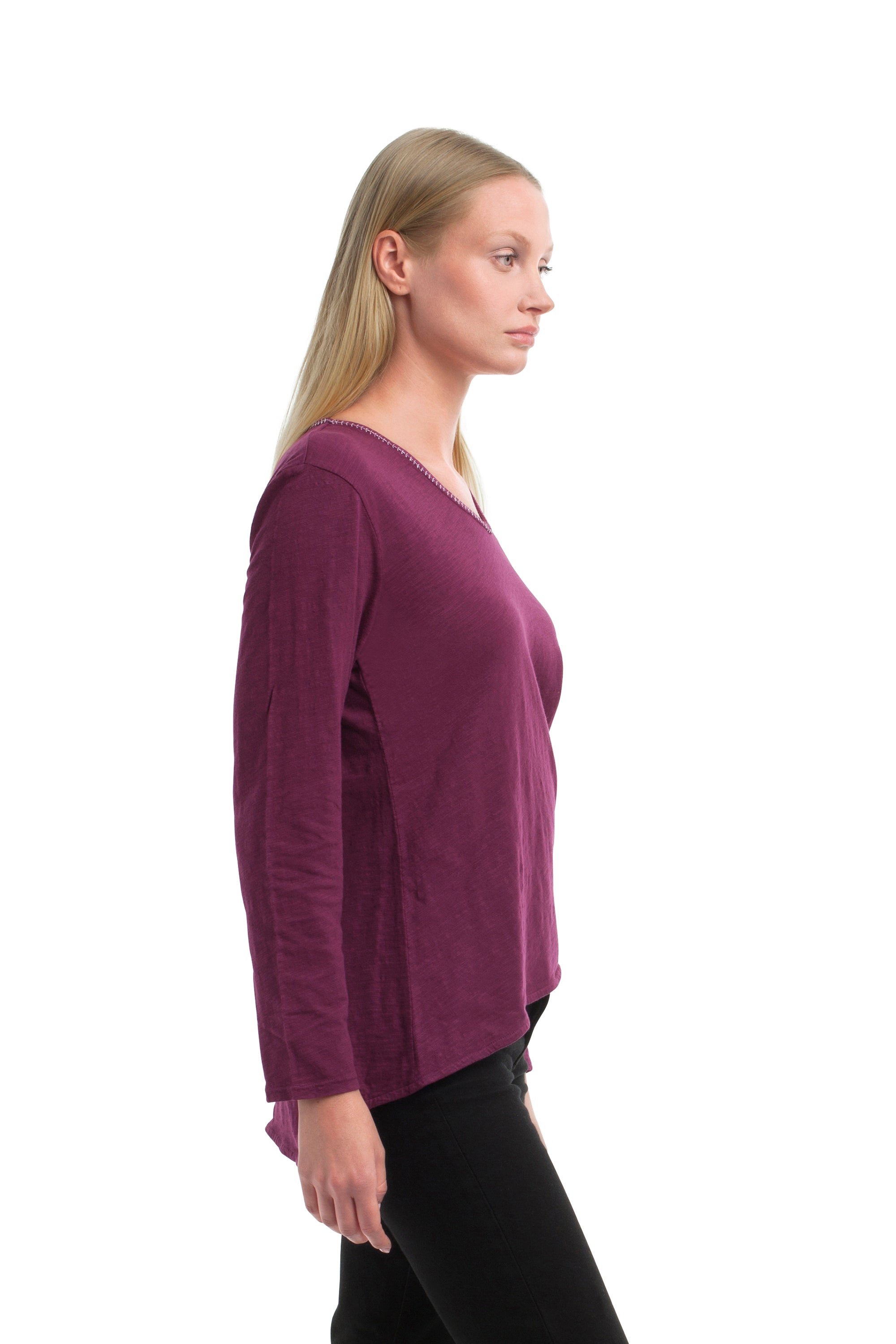 magenta purple top#color_magenta purple