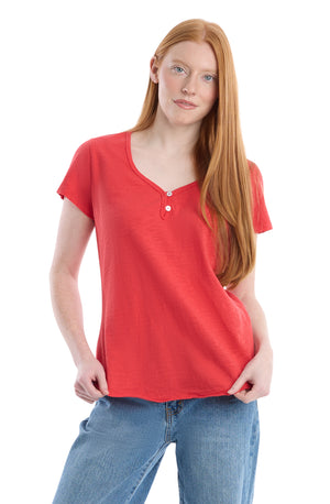 v-neck-henley-shirttail
