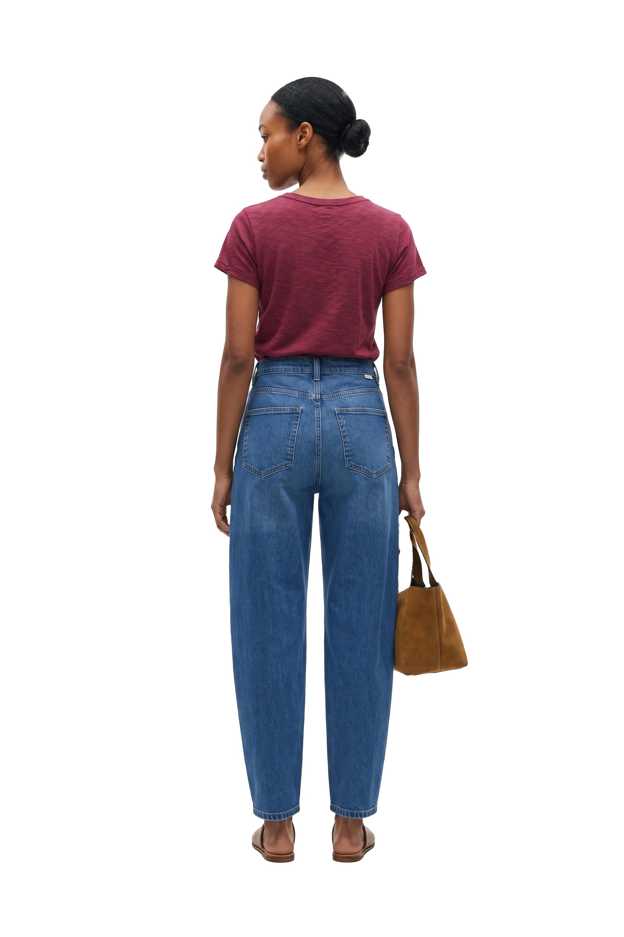 Mid Wash jeans#color_Mid Wash 