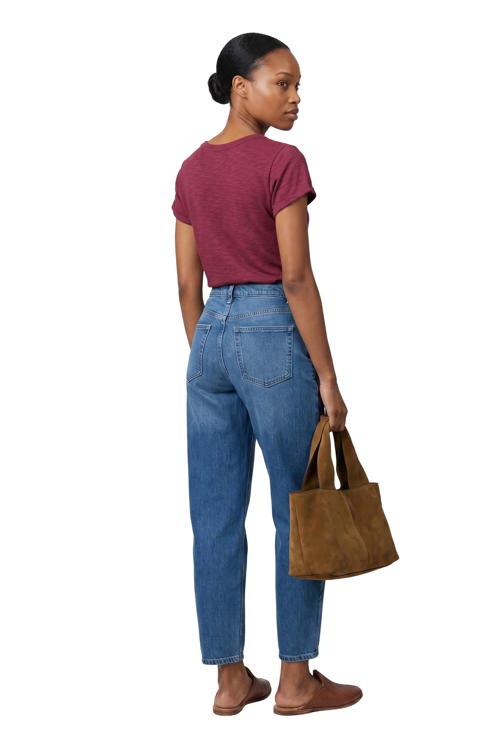 Mid Wash jeans#color_Mid Wash 