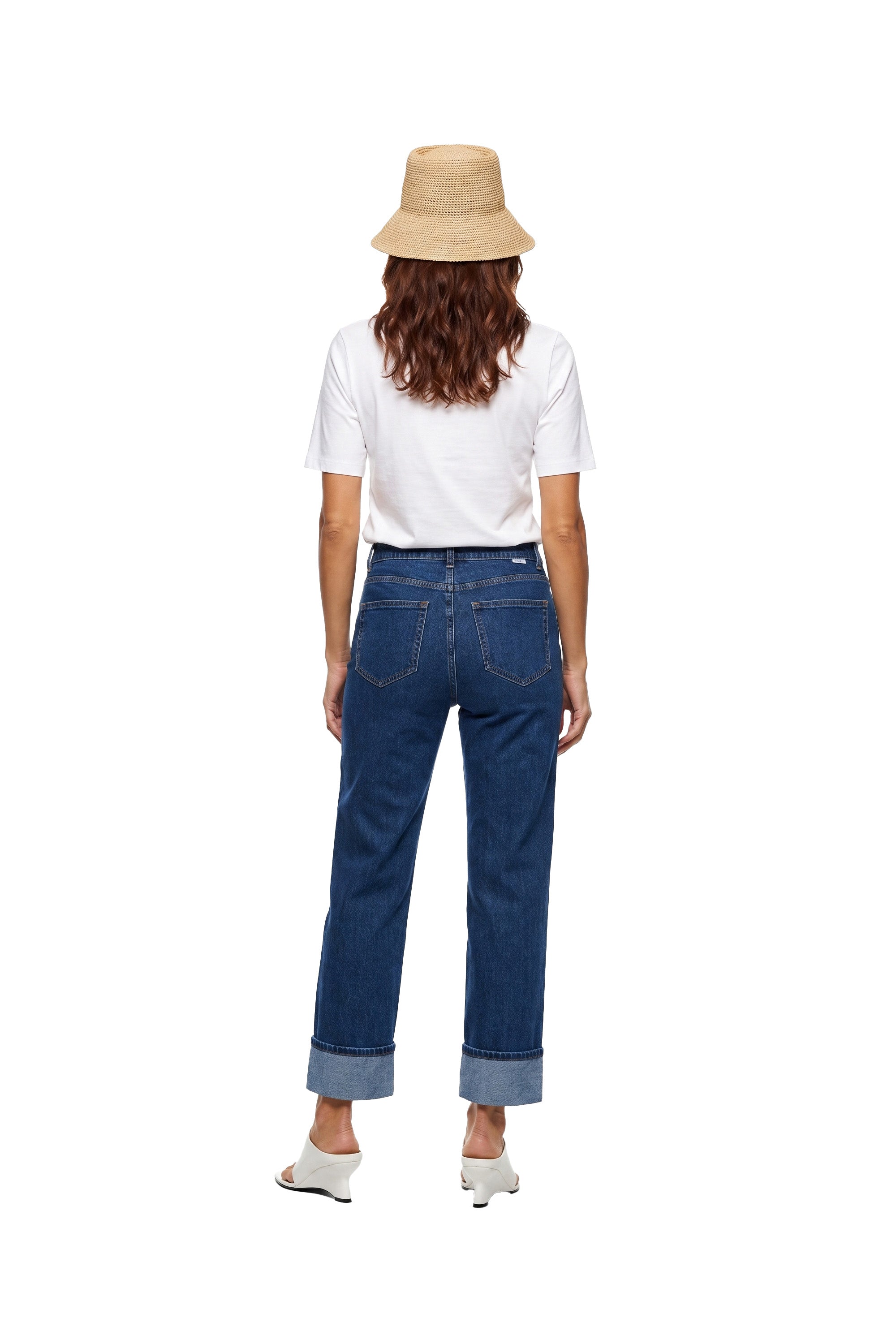 Dark wash jeans#color_Dark wash