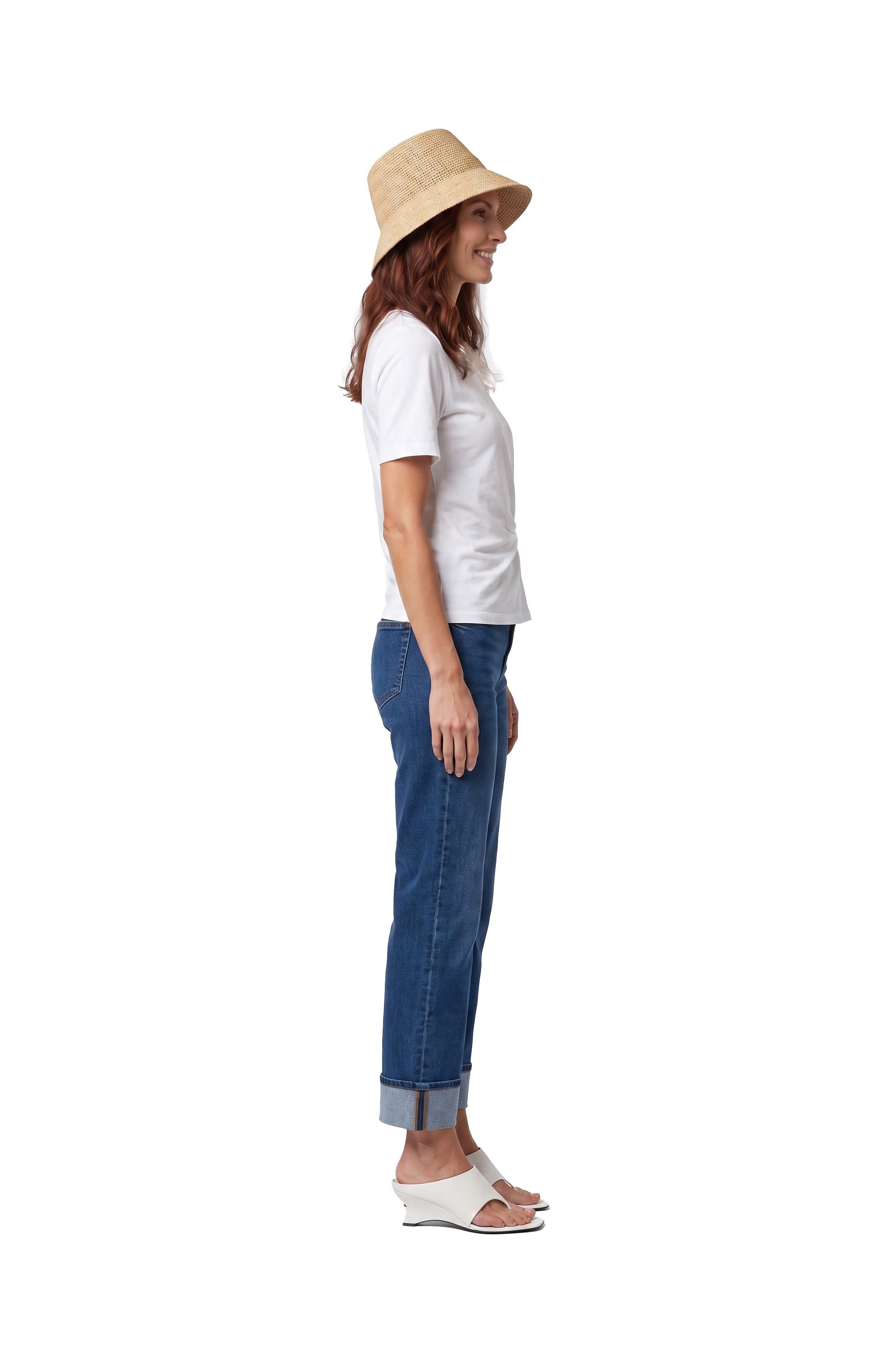 Dark wash jeans#color_Dark wash