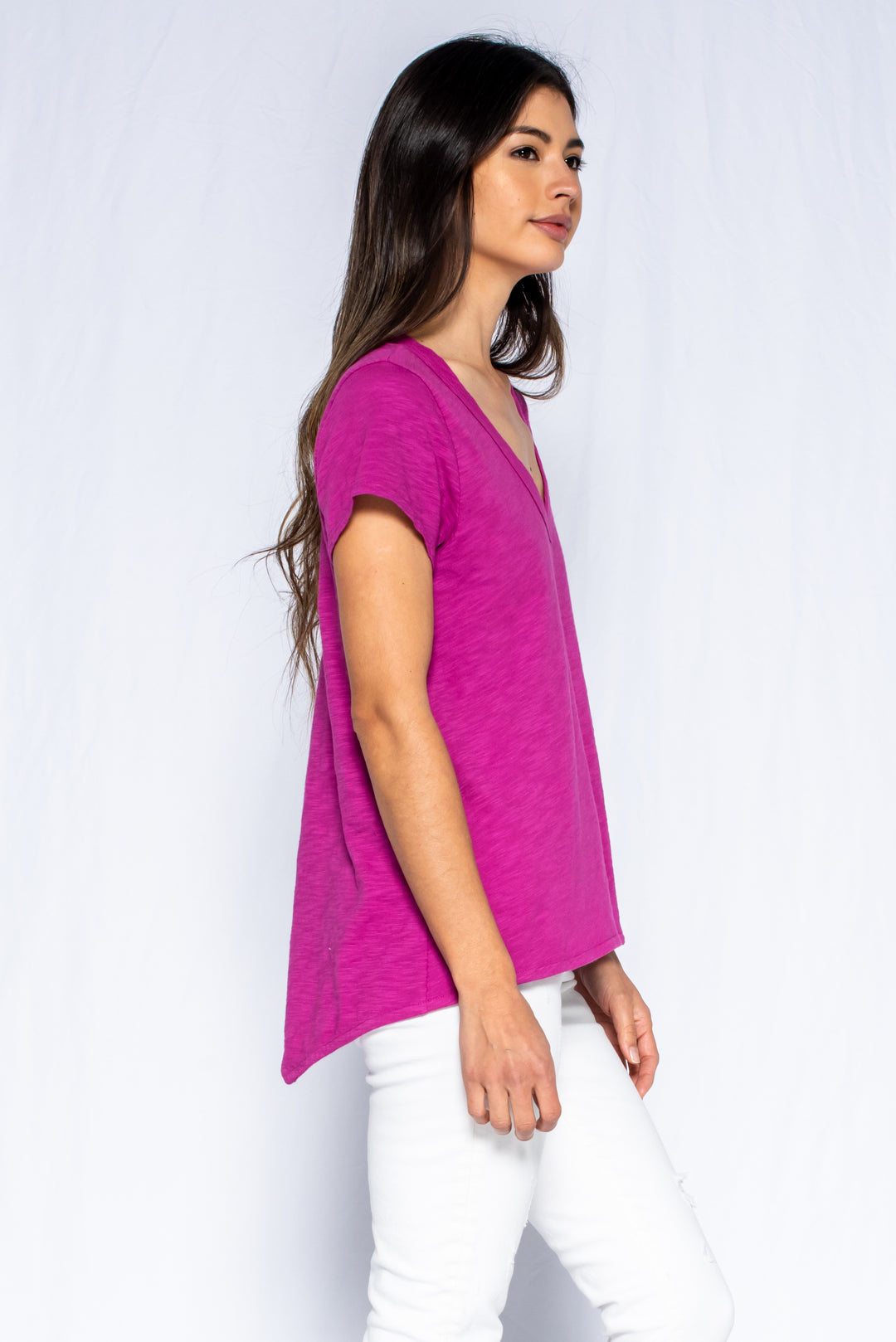 pink magenta top#color_fuchsia