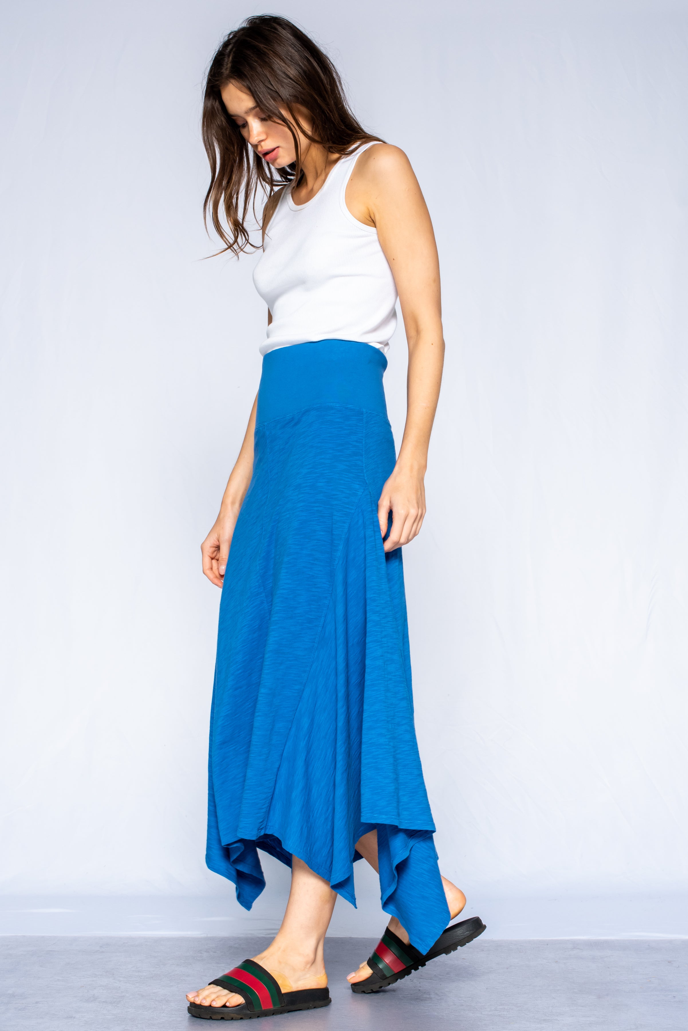 blue skirt#color_lapis