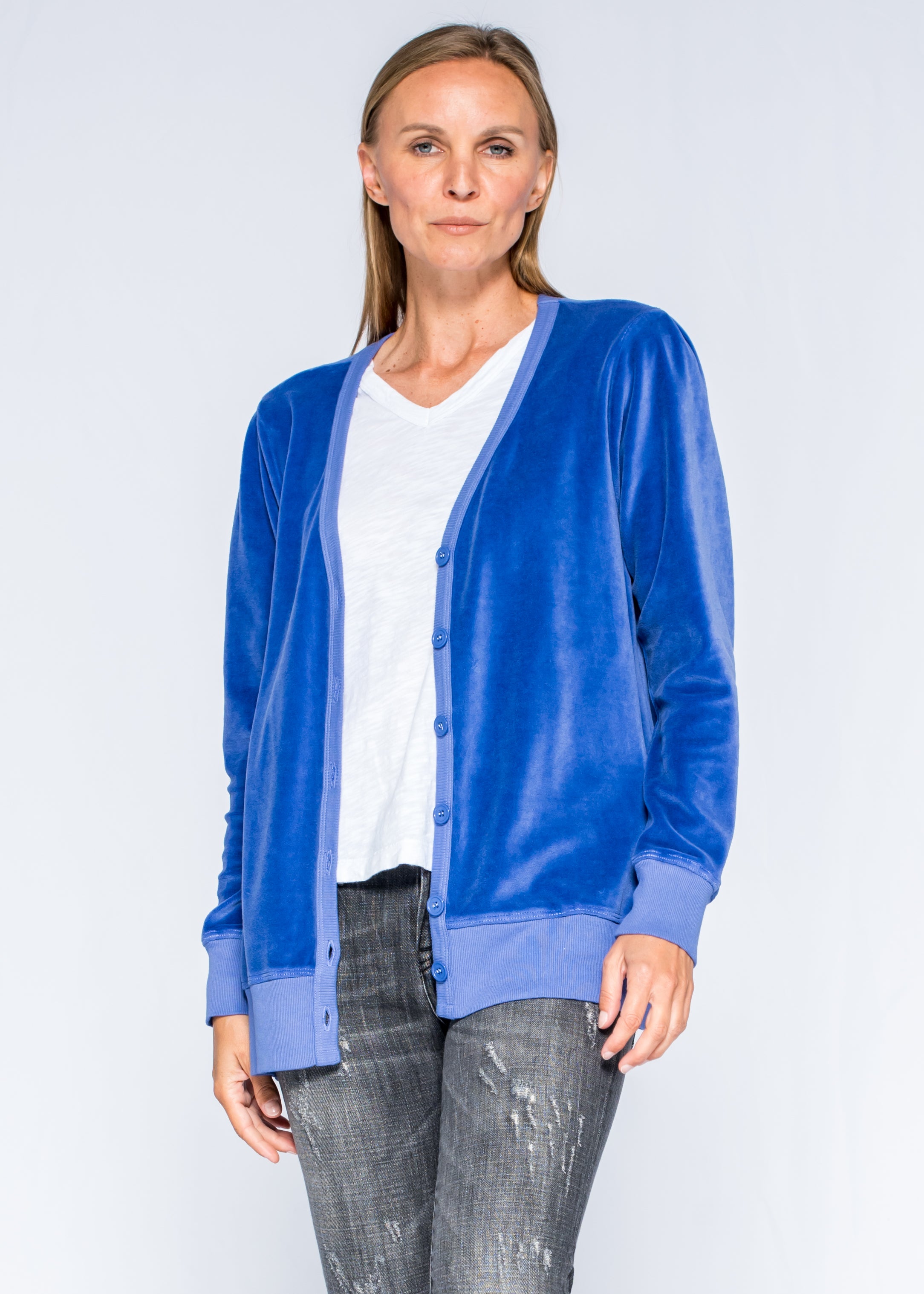 blue cardigan#color_cobalt