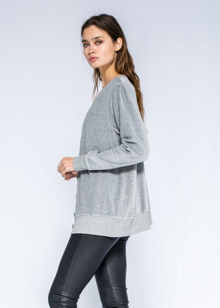 grey cardigan#color_grey-heather